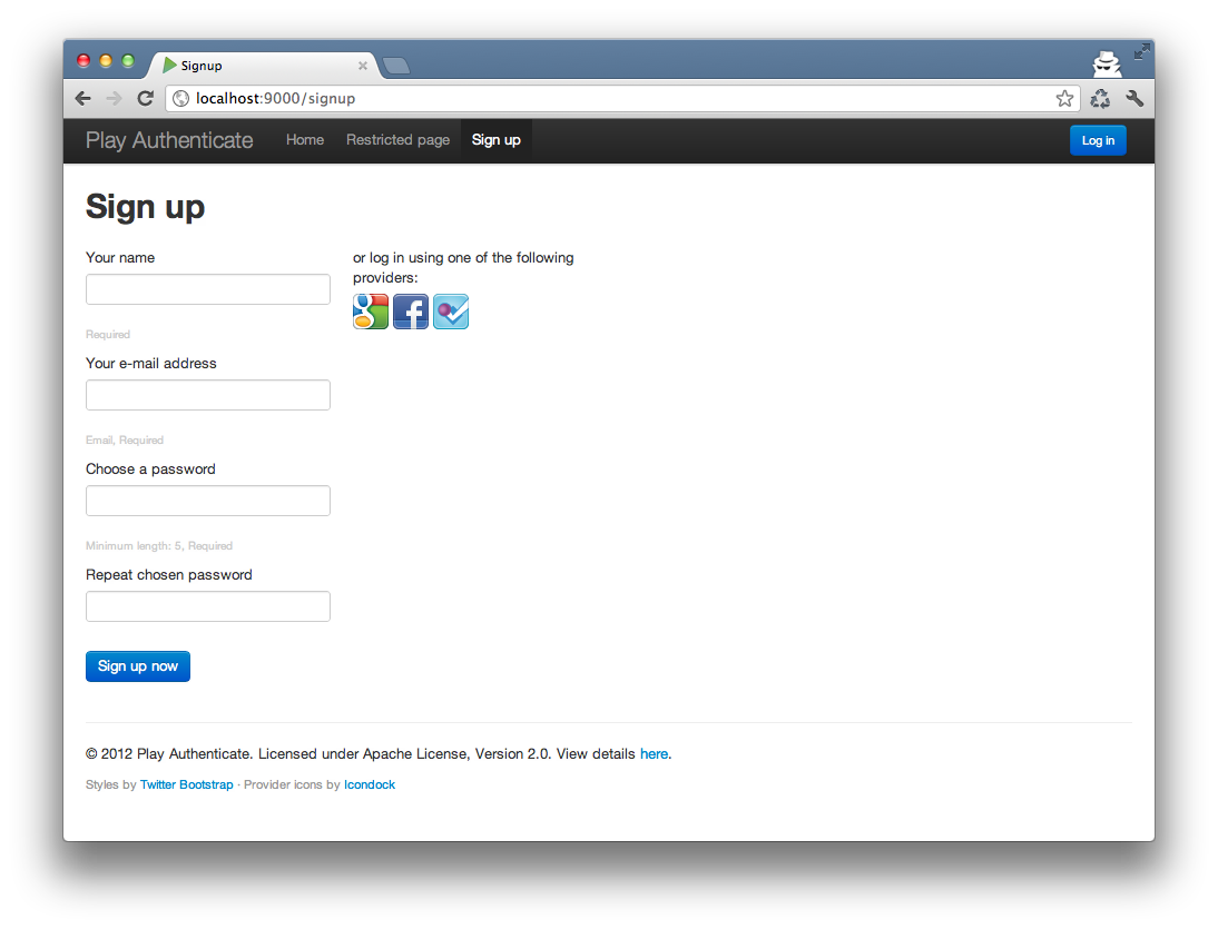sample screen